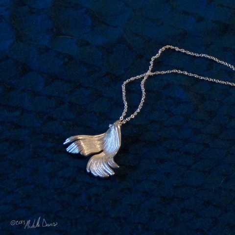 image of fishtail pendant by michelle davis