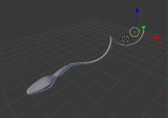 gif animation of sperm movement in blender